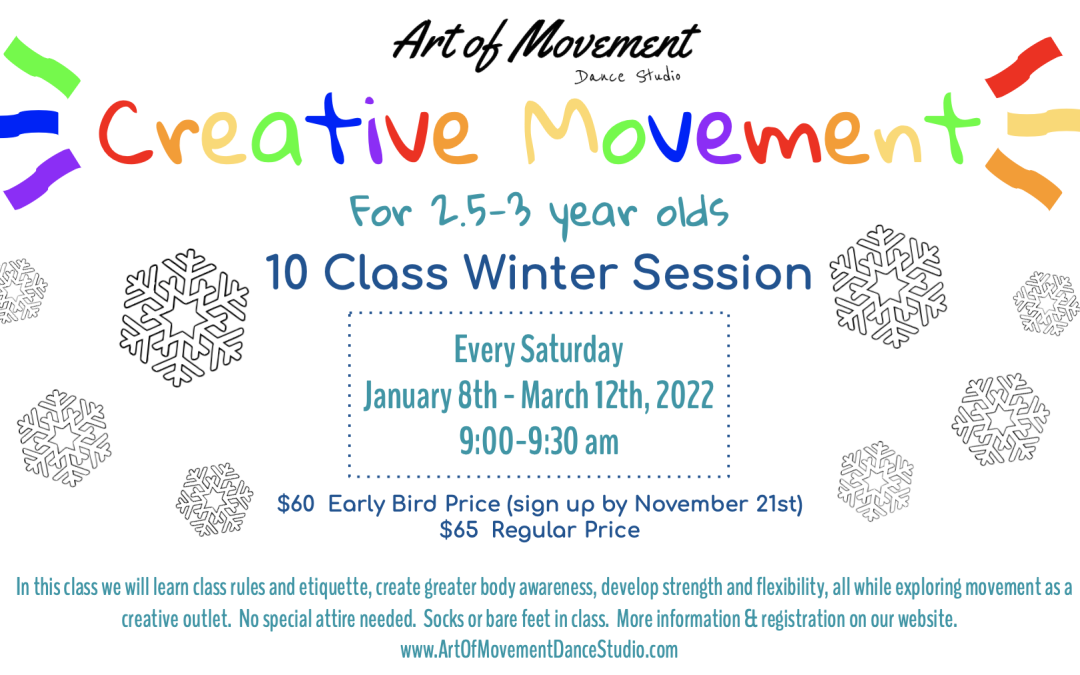 Winter 2022 Creative Movement