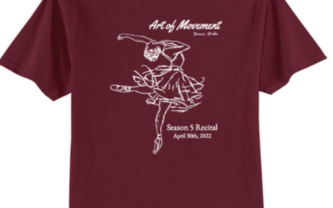 Recital T-shirts & AMDS Apparel