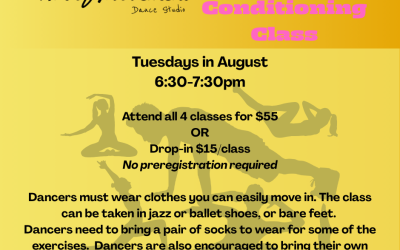 Preseason Conditioning Class in August